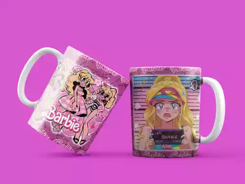 vectores plantilas BARBIE,CARICATURA,